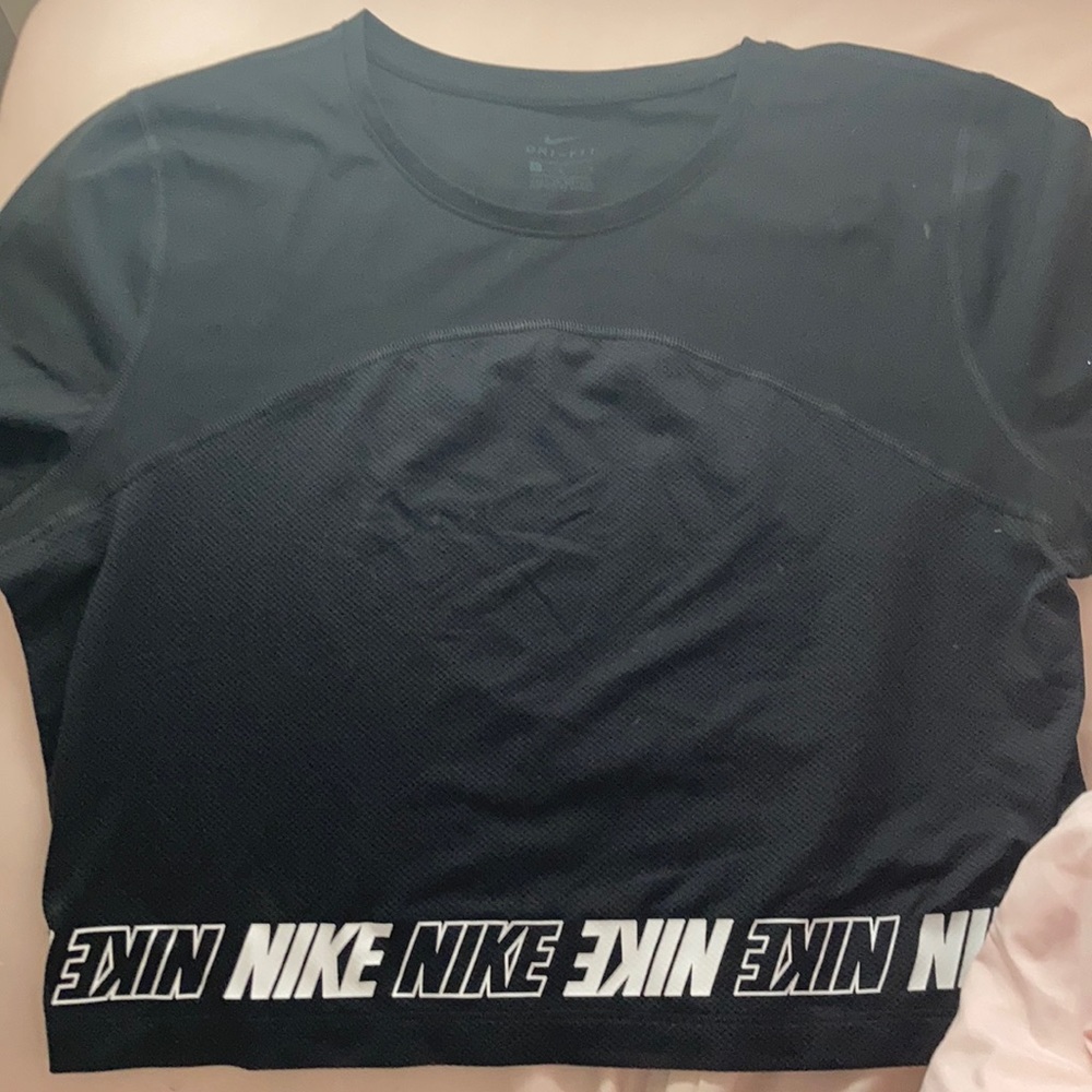 Nike mesh crop top
